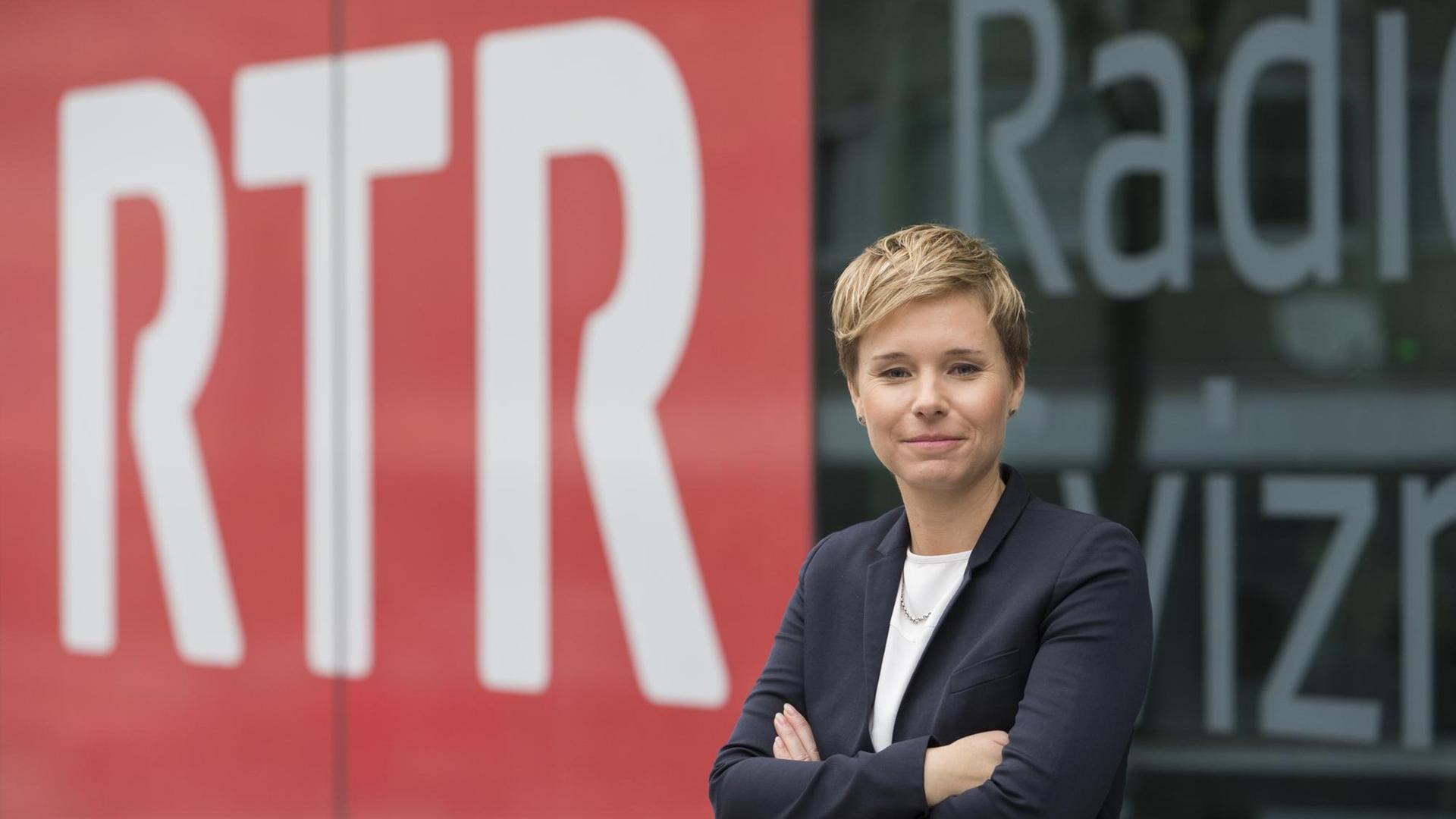 Chur, 09.11.2017, Ladina Heimgartner, Direktorin von RTR Radiotelevisiun Svizra Rumantscha, am Donnerstag, 09. November 2017, in Chur. Chur, 09.11.2017, Ladina Heimgartner, Direktorin von RTR Radiotelevisiun Svizra Rumantscha, am Donnerstag, 09. November 2017, in Chur.