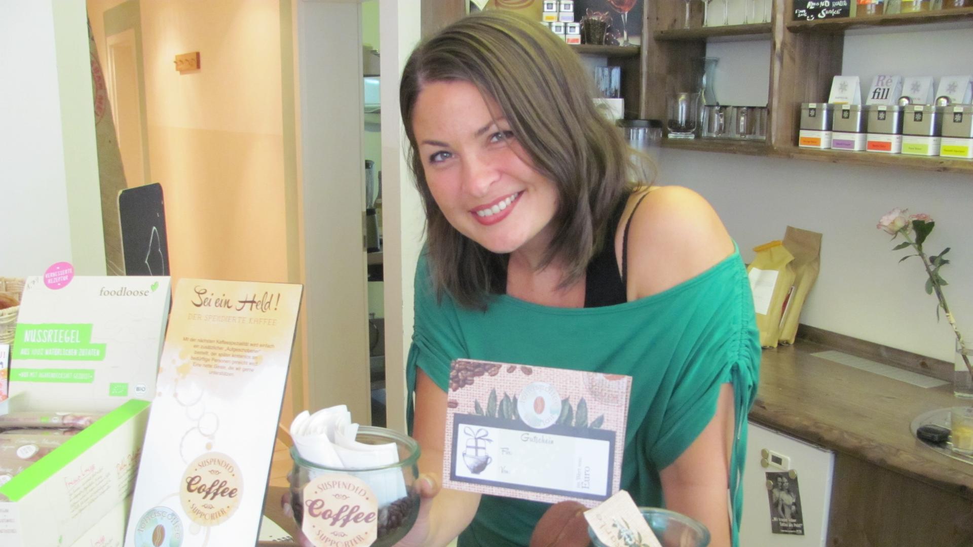 Die Cafébetreiberin Dijana Ilic Die Cafébetreiberin Dijana Ilic