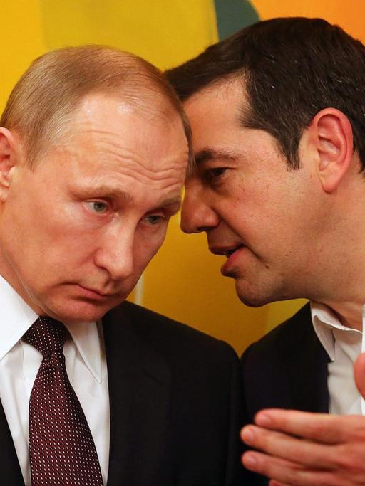 Wladimir Putin und Alexis Tsipras (27.5.2016)