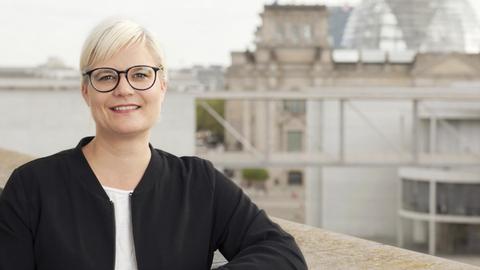 Nadine Lindner, Deutschlandradio Hauptstadtstudio, Juli 2019 Nadine Lindner, Deutschlandradio Hauptstadtstudio, Juli 2019
