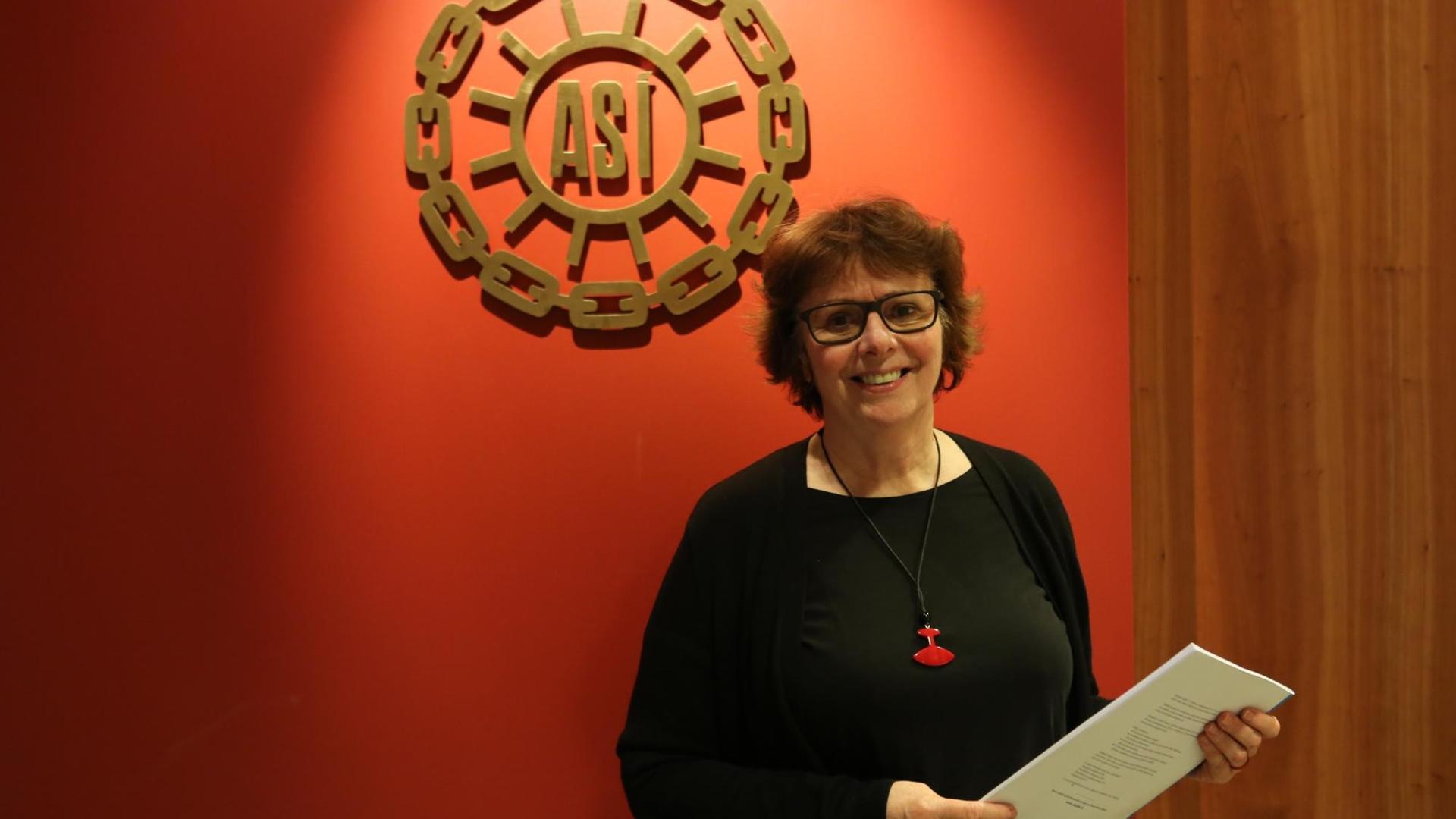 Maríanna Traustadóttir, zuständig für Gleichstellung beim isländischen Gewerkschaftsbund ASÍ Maríanna Traustadóttir, zuständig für Gleichstellung beim isländischen Gewerkschaftsbund ASÍ