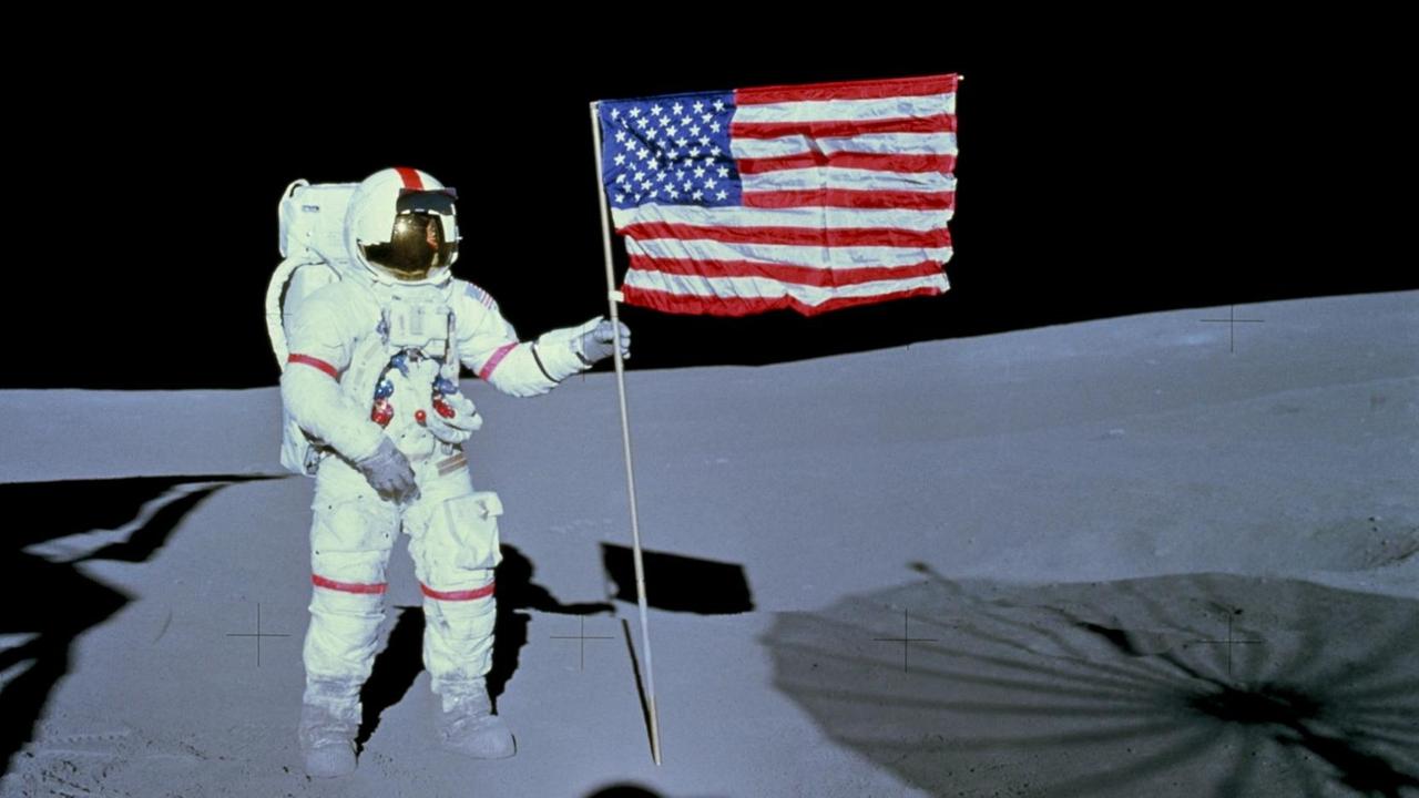 Der erfolgreichste der Mercury Seven: Alan Shepard, mit der Mission Apollo 14 auf dem Mond 