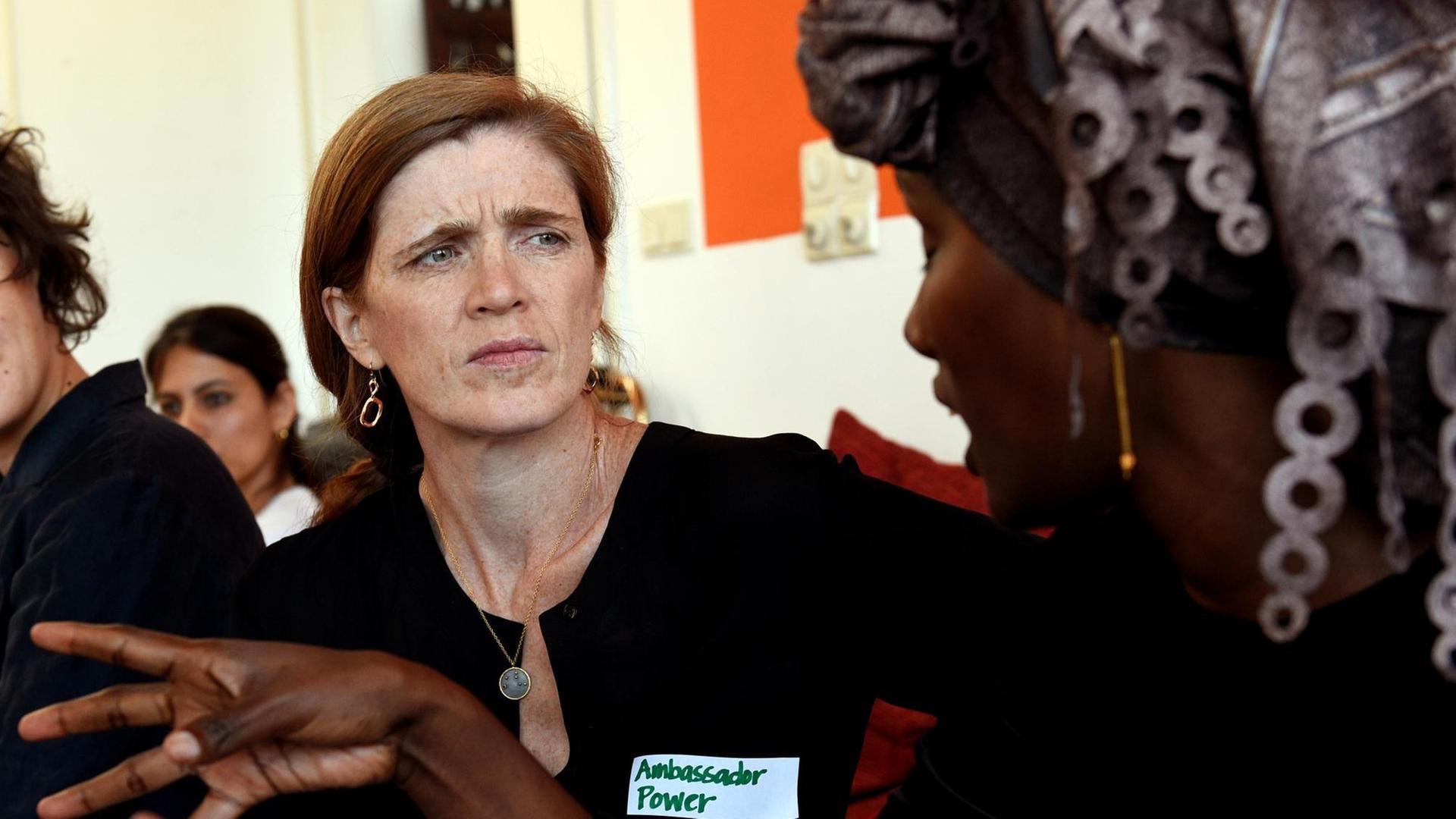 Samantha Power im Gespräch Samantha Power im Gespräch