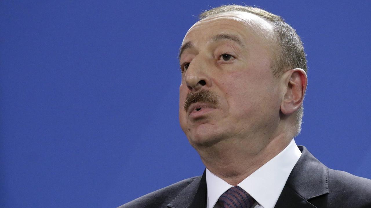 Ilham Alijew, Präsident der Republik Aserbaidschan. Ilham Alijew, Präsident der Republik Aserbaidschan.
