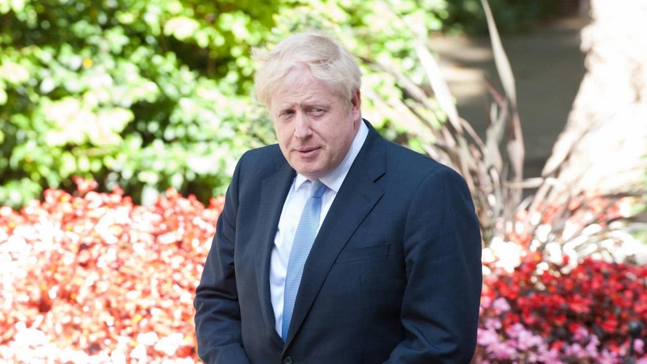 Boris Johnsons, Großbritanniens neuer Premierminister und Tory-Vorsitzender am 24. Juni 2019 Boris Johnsons, Großbritanniens neuer Premierminister und Tory-Vorsitzender am 24. Juni 2019
