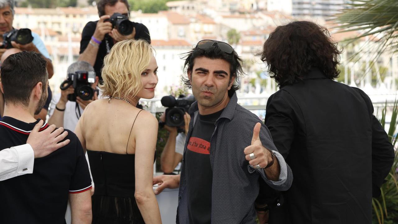 Diane Kruger und Fatih Akin in Cannes Diane Kruger und Fatih Akin in Cannes