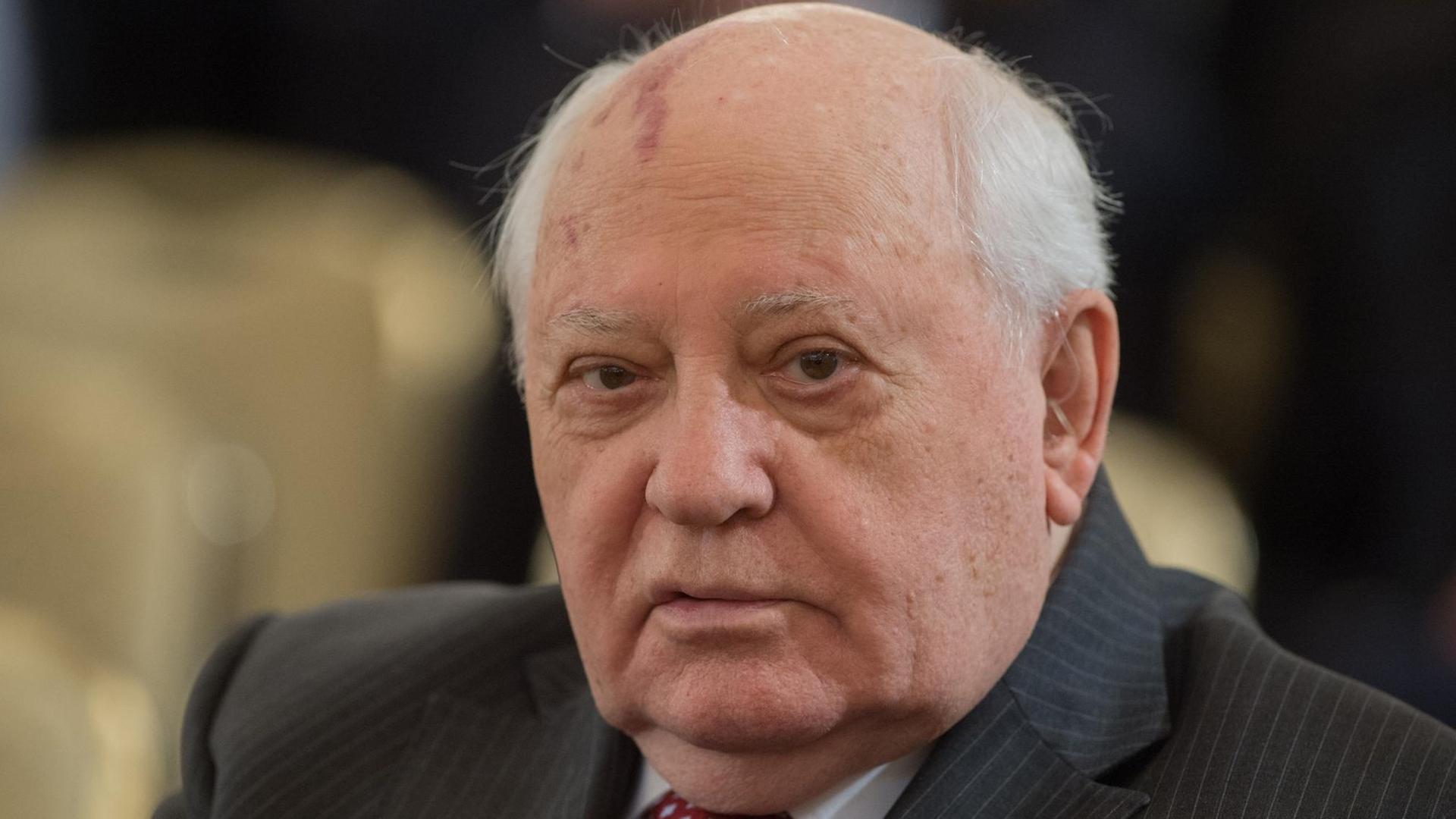 Michail Gorbatschow, früherer Präsident der UdSSR, im Jahr 2015