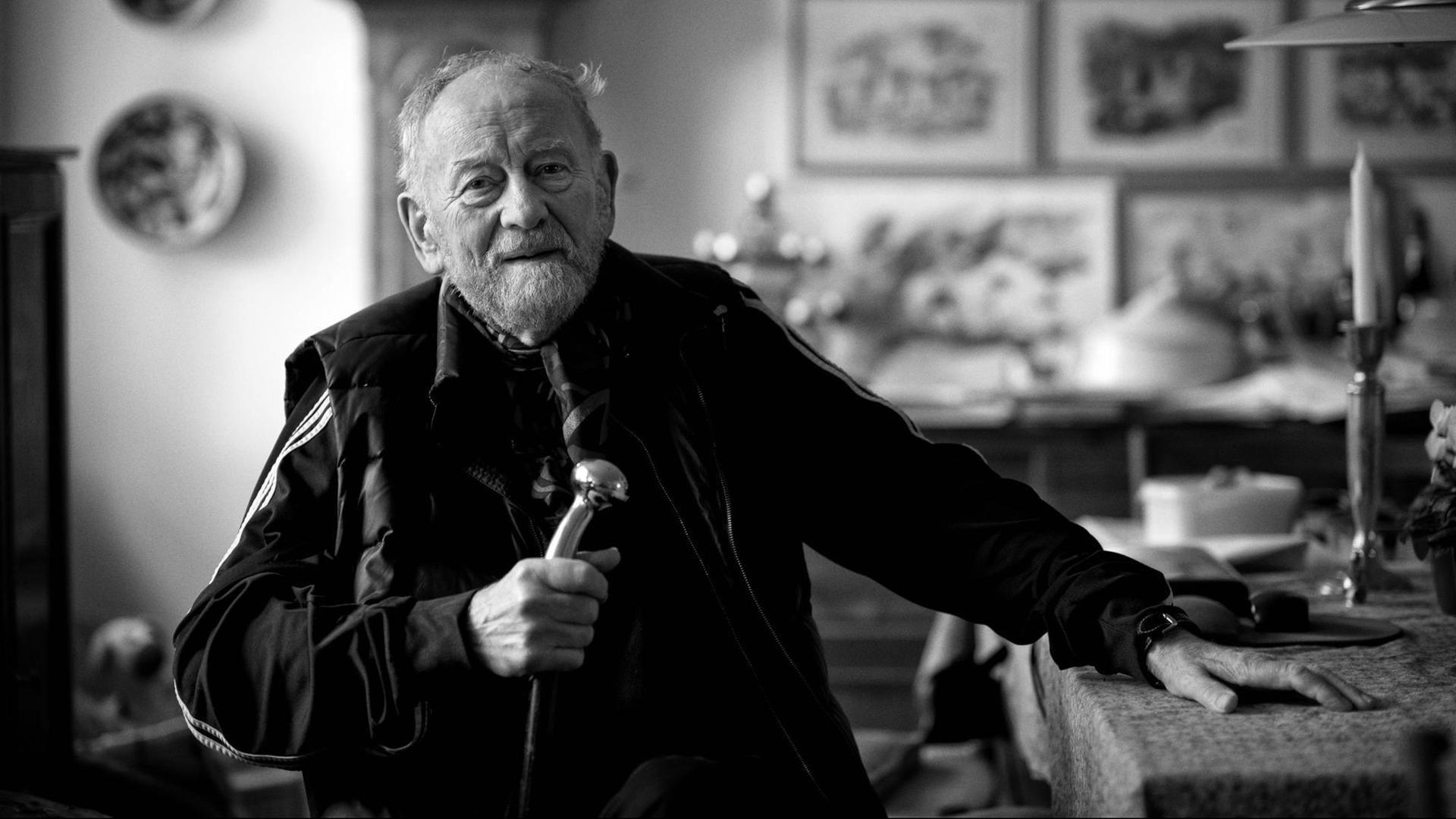 Kurt Westergaard in seinem Haus Kurt Westergaard in seinem Haus