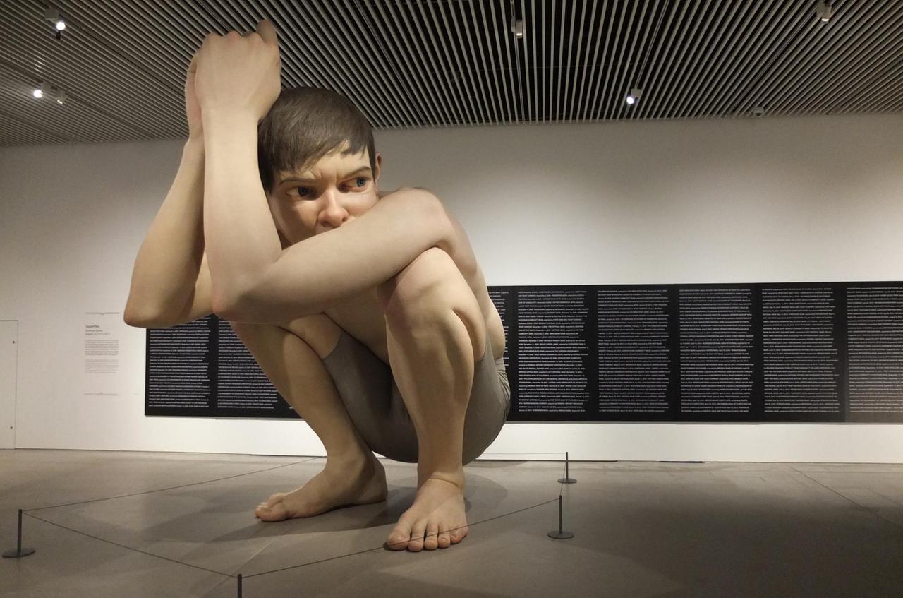 Ausstellung "No man is an island - The satanic verses" in ARoS, 2016/2017. Ausstellung "No man is an island - The satanic verses" in ARoS, 2016/2017.