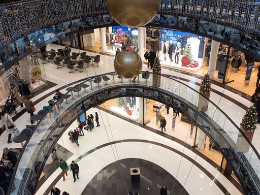 Der Shopping-Tempel "Mall of Berlin"