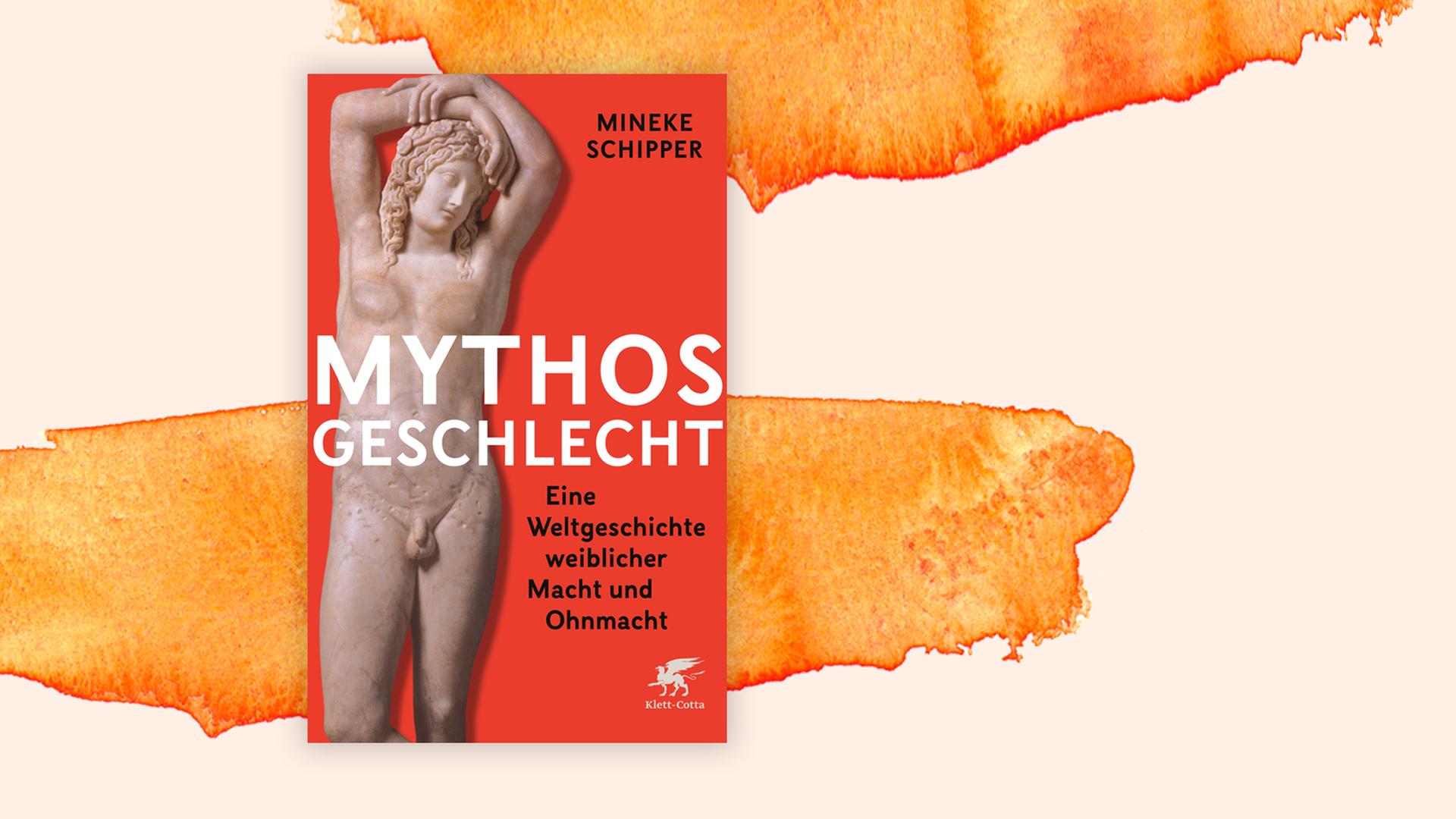 Das Buchcover "Mythos Geschlecht" von Mineke Schipper vor einem grafischen Hintergrund Das Buchcover "Mythos Geschlecht" von Mineke Schipper vor einem grafischen Hintergrund