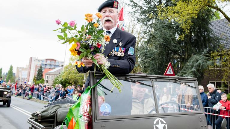 Parade zum Tag der Befreiung von den deutschen Besatzern am 5. Mai in Wageningen/ Niederlande 