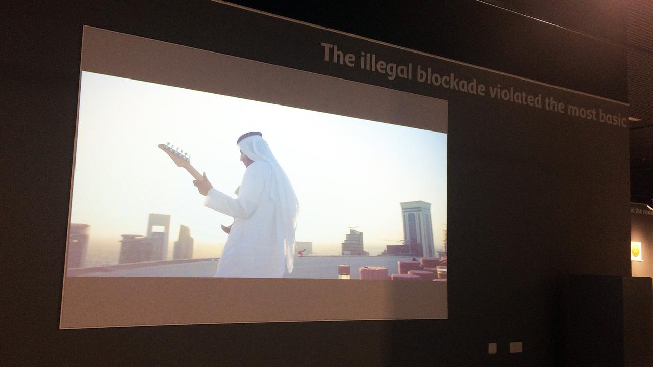 Ausstellung "Le Blockade" in Katar