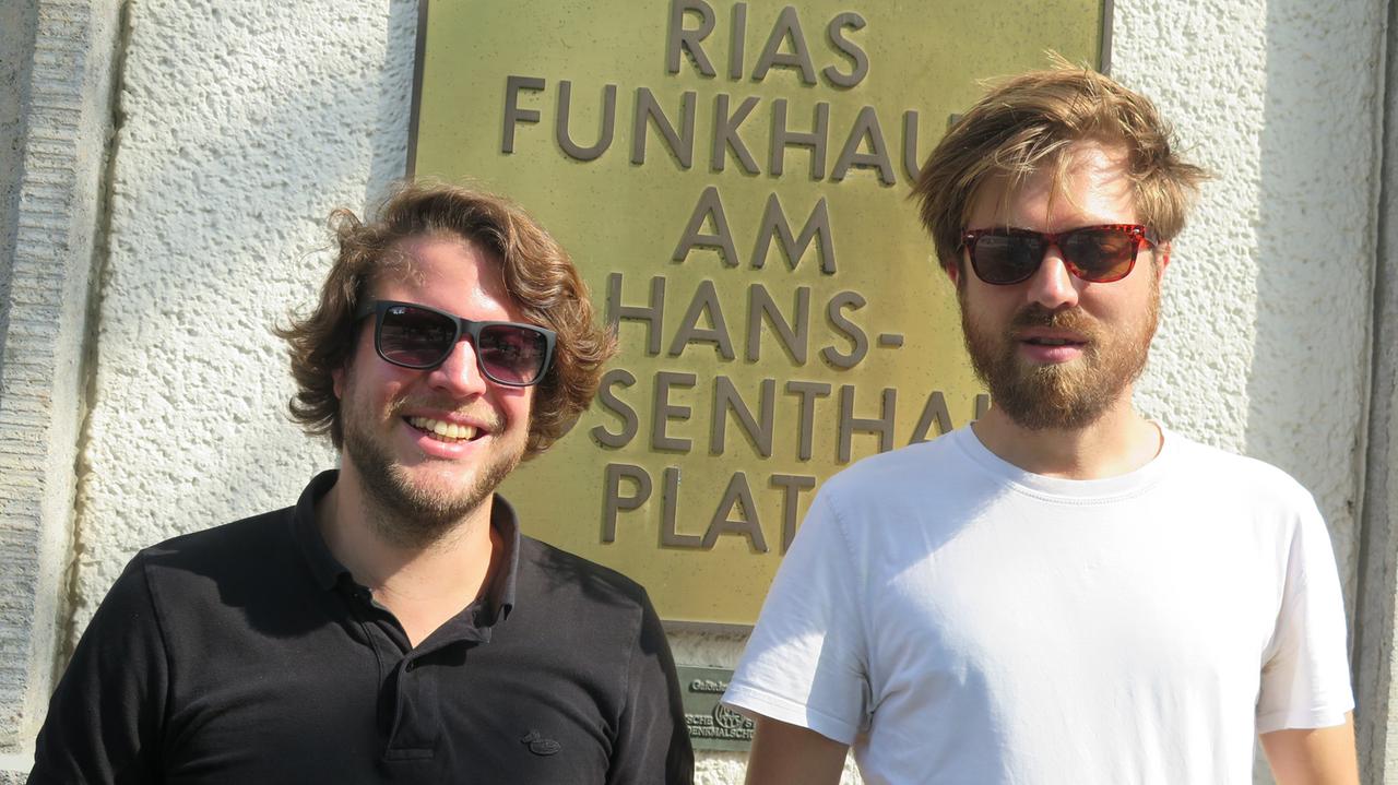 Daniel Brandt und Paul Frick von der Gruppe "Brandt Brauer Frick" Daniel Brandt und Paul Frick von der Gruppe "Brandt Brauer Frick"