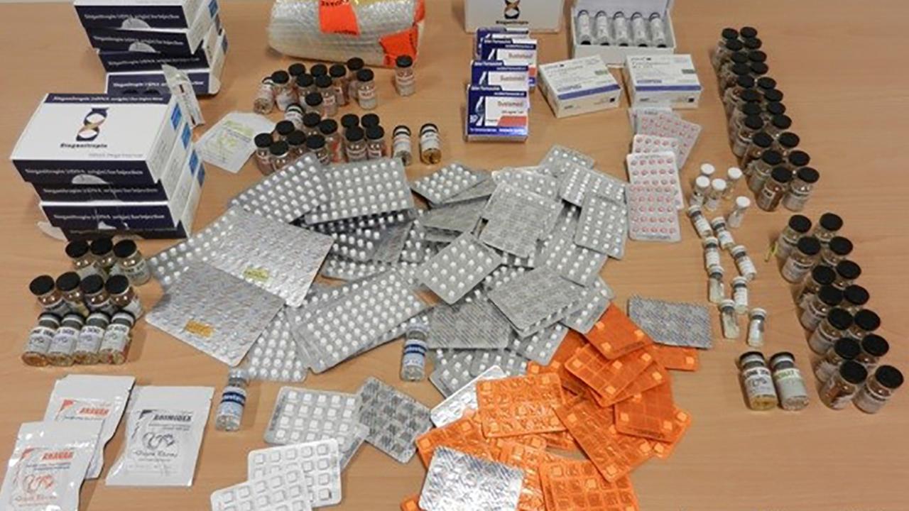 Bei der "Operation Viribus" im Juli 2019 beschlagnahmte Dopingmittel in Belgien. Bei der "Operation Viribus" im Juli 2019 beschlagnahmte Dopingmittel in Belgien.