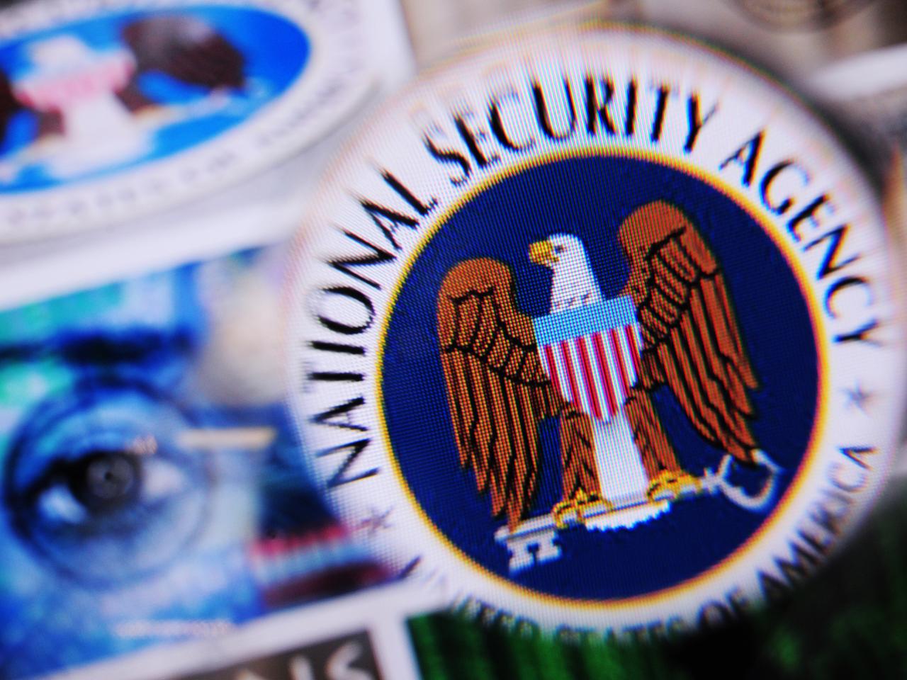 Das Logo des US-Geheimdienstes National Security Agency (NSA)