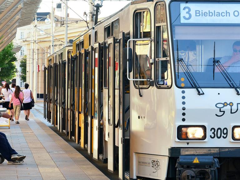 Straßenbahn in Gera: Die Verkehrsbetriebe mussten Insolvenz anmelden.