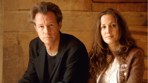 Die schwedischen Musiker Gunnar Idenstam und Lisa Rydberg