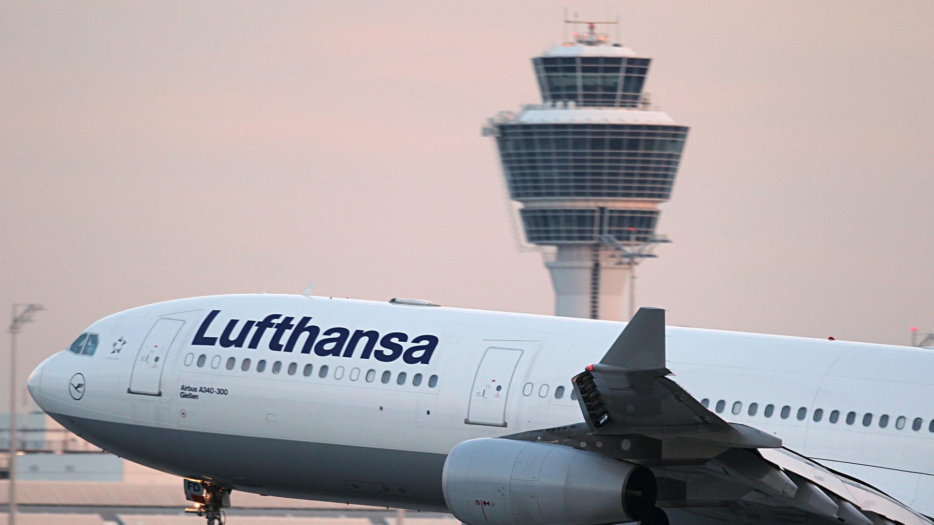 Flugzeuge der Fluglinie Lufthansa