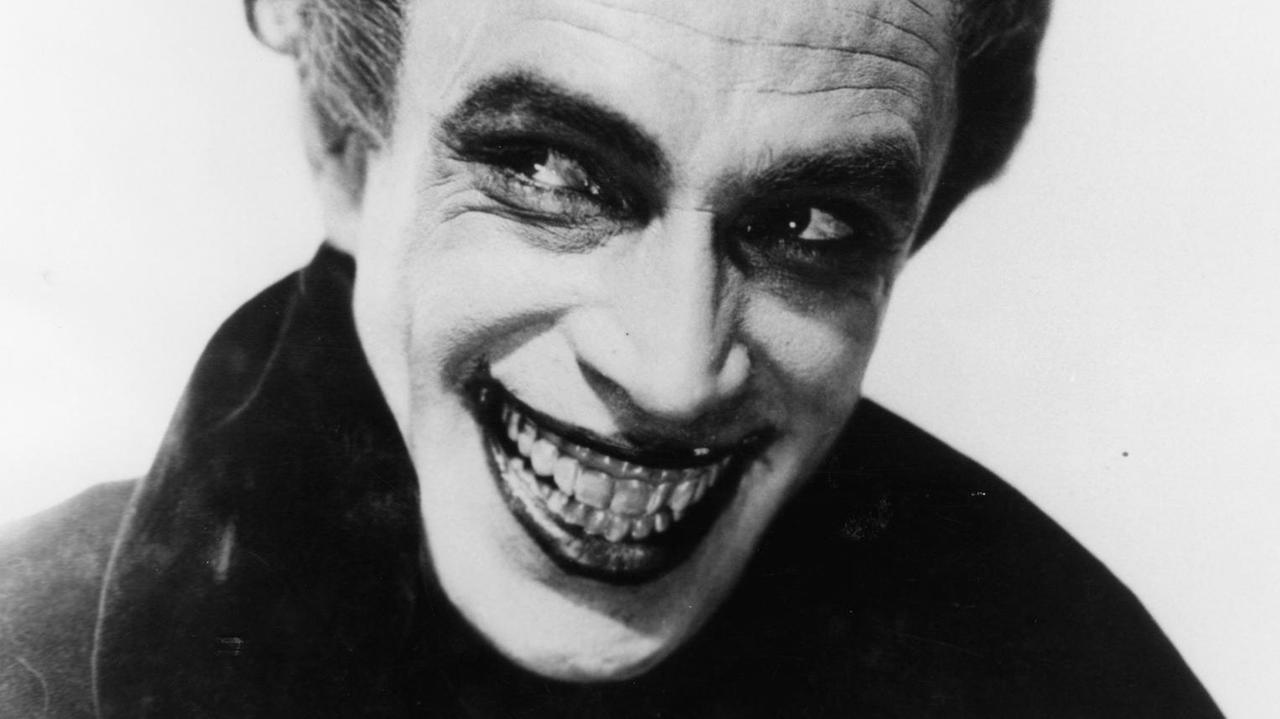 Porträt des Schauspielers Conrad Veidt als "Der Mann, der lacht" Porträt des Schauspielers Conrad Veidt als "Der Mann, der lacht"