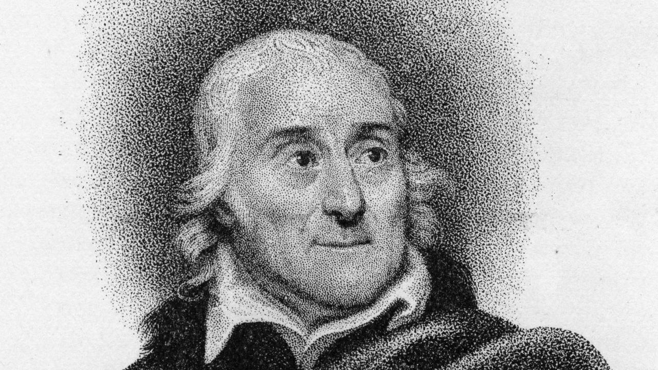 Ein Porträt des Italieners Lorenzo Da Ponte. Ein Porträt des Italieners Lorenzo Da Ponte.