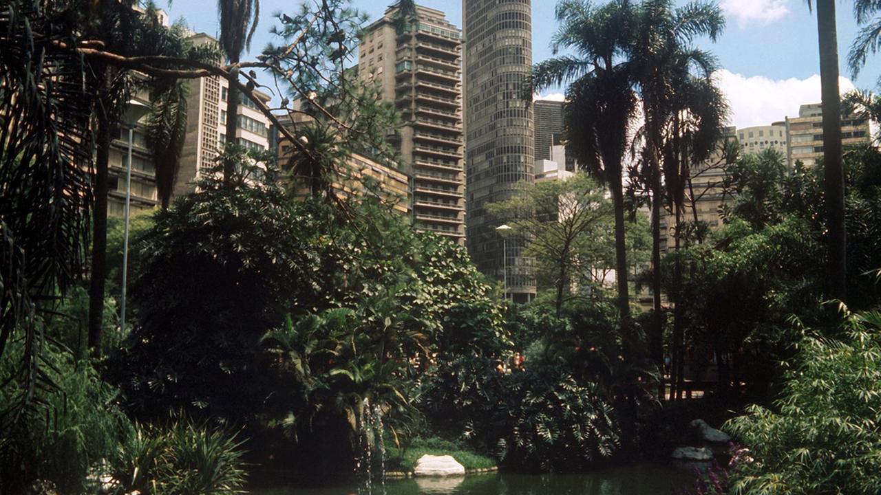 Hochhauskulisse der Innenstadt der brasilianischen Hauptstadt Sao Paulo (undatierte Aufnahme). Hochhauskulisse der Innenstadt der brasilianischen Hauptstadt Sao Paulo (undatierte Aufnahme).