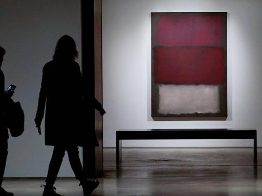 An untitled work by Mark Rothko is on display at the grand opening of Sotheby s newly-expanded & reimagined galleries and Impressionist & Modern Art and Contemporary Art auctions on May 03, 2019 in New York City. PUBLICATIONxINxGERxSUIxAUTxHUNxONLY NYP20190503150 JOHNxANGELILLO
