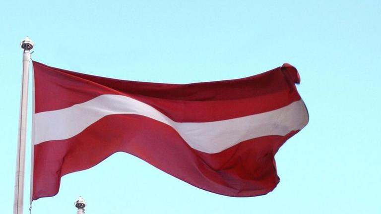 Flagge Lettland u. a. Flagge Lettland u. a.