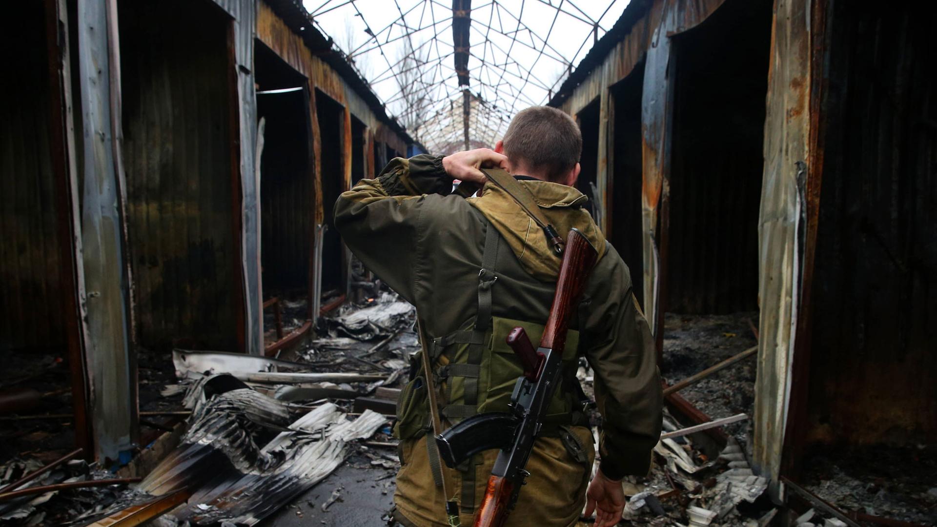 Donezk gehört zu den umkämpften Gebieten in der Ostukraine.