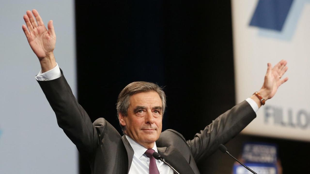 François Fillon will Frankreichs Präsident werden. François Fillon will Frankreichs Präsident werden.