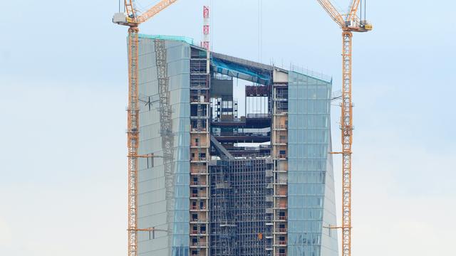 Neubau der Europäischen Zentralbank in Frankfurt am Main 27.8.13