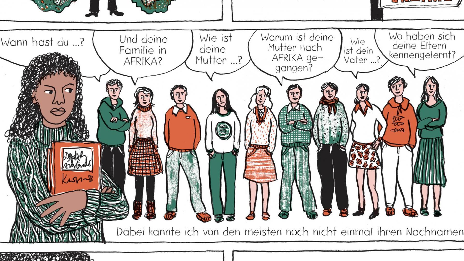 Birgit Weyhe/Sylvia Ofili: German Calendar No December (Ausschnitt) © Birgit Weyhe/Sylvia Ofili/avant-verlag 2018 Birgit Weyhe/Sylvia Ofili: German Calendar No December (Ausschnitt) © Birgit Weyhe/Sylvia Ofili/avant-verlag 2018
