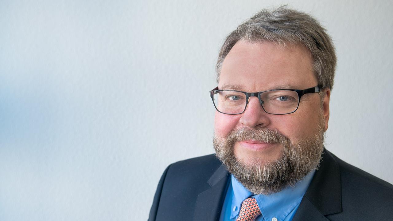 Michael Bauer, Vorstand des Landesverbands Bayern im Humanistischen Verband Deutschland (HVD)