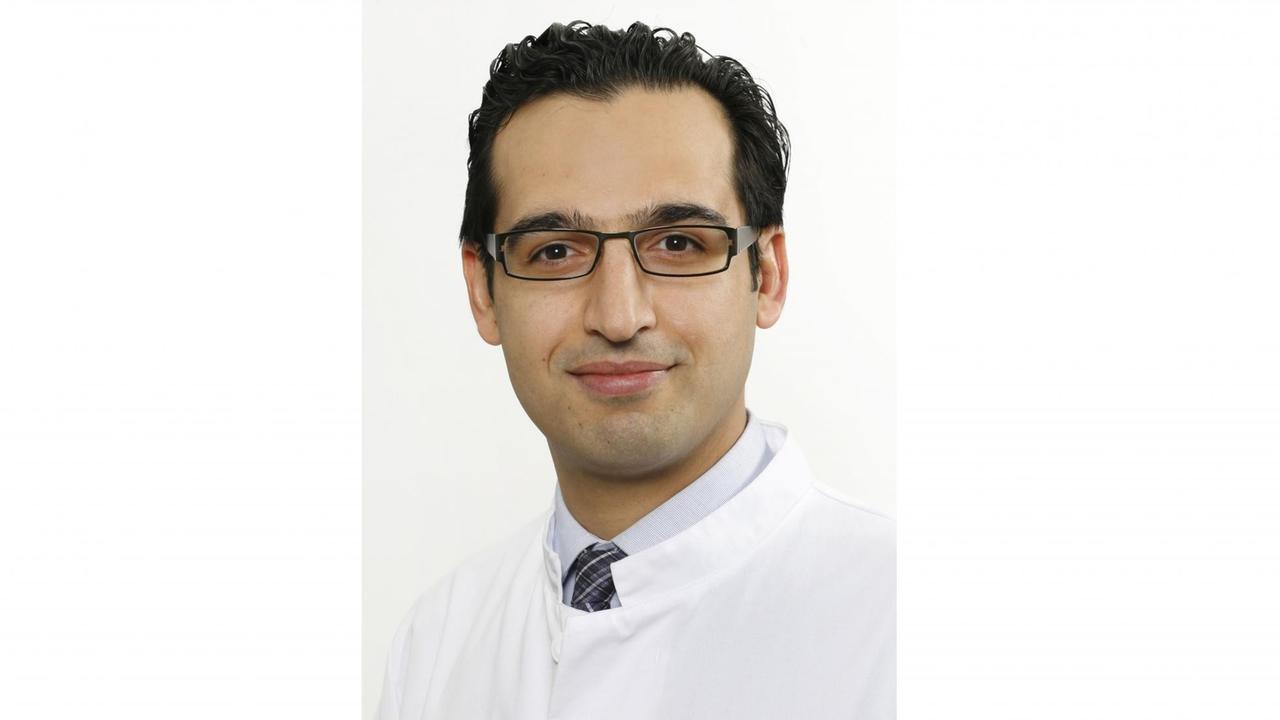 Saeed Diyar, Leiter des Kunstherzprogramms der Klinik für Kardiovaskuläre Chirurgie der Heinrich-Heine-Uni Düsseldorf