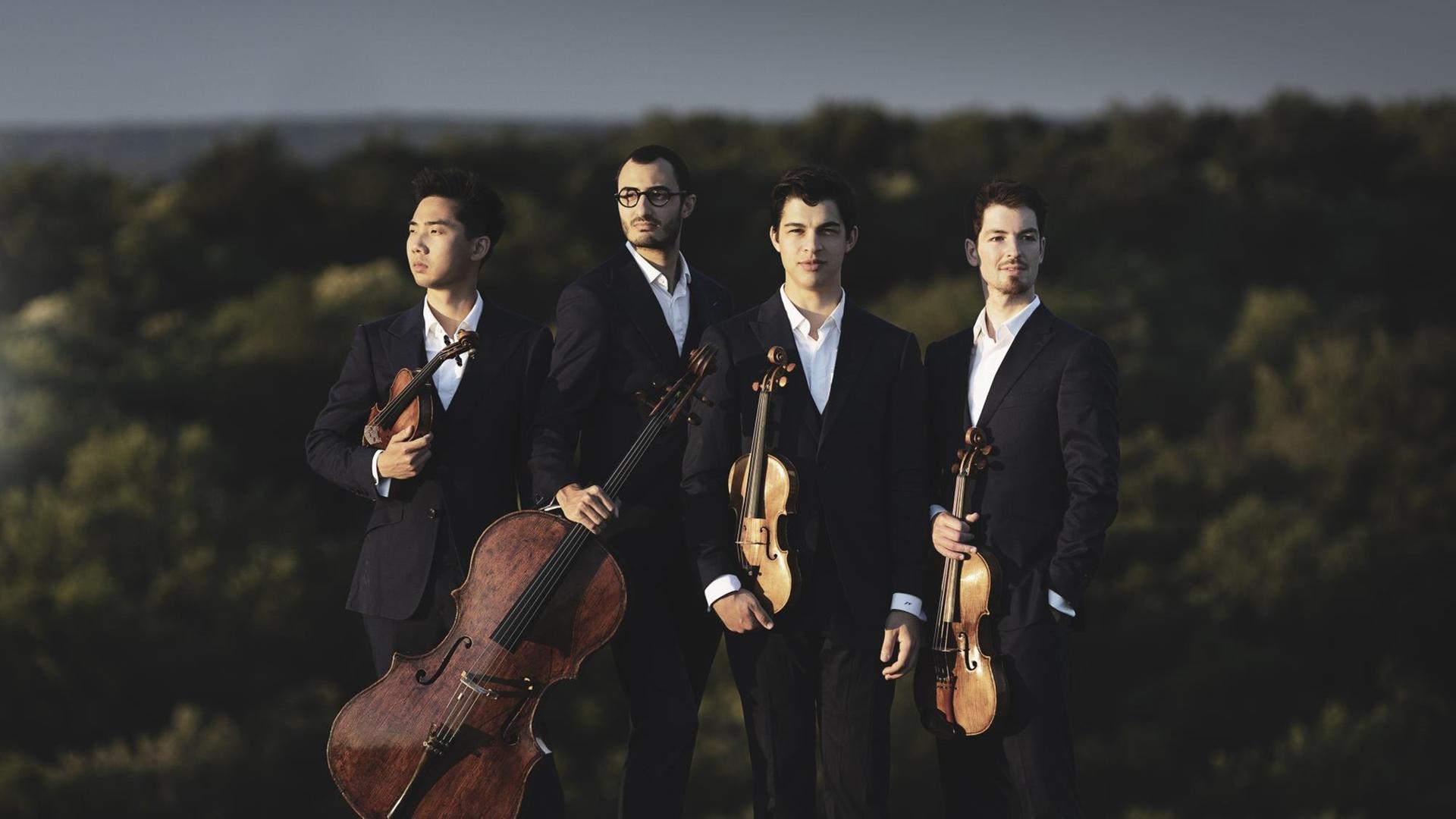 Wie Spielt Man Ein Quartett Das "Arod"-Quartett spielt Schubert - Erfrischend radikal