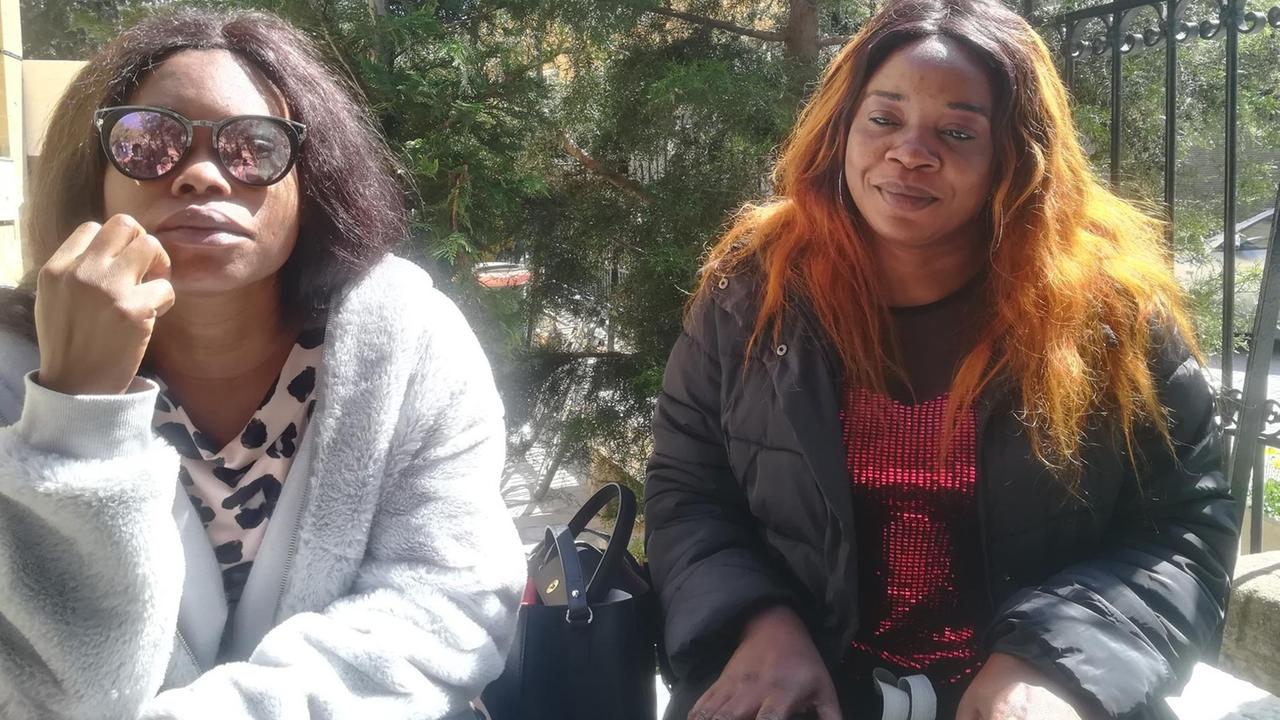 Geflüchtete aus Nigeria und Kamerun bei der Caritas in Nicosia Geflüchtete aus Nigeria und Kamerun bei der Caritas in Nicosia
