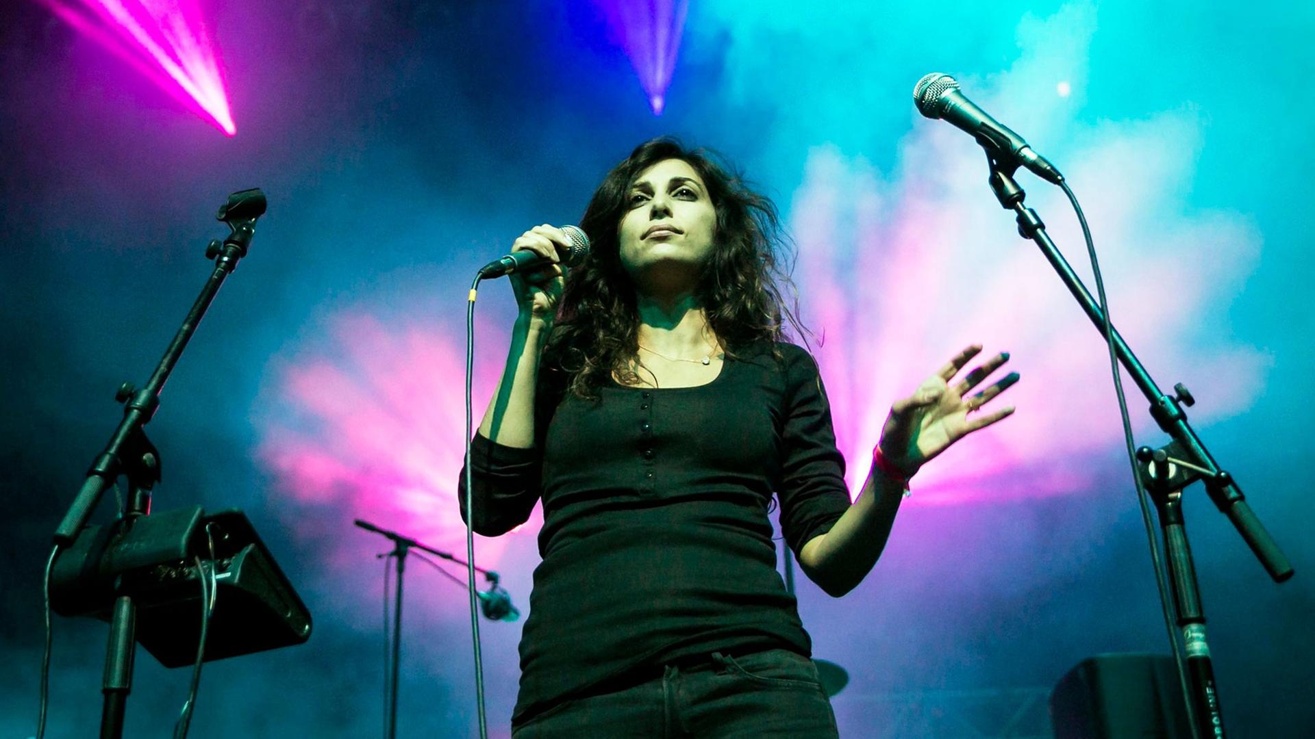 Sängerin Yasmine Hamdan Sängerin Yasmine Hamdan