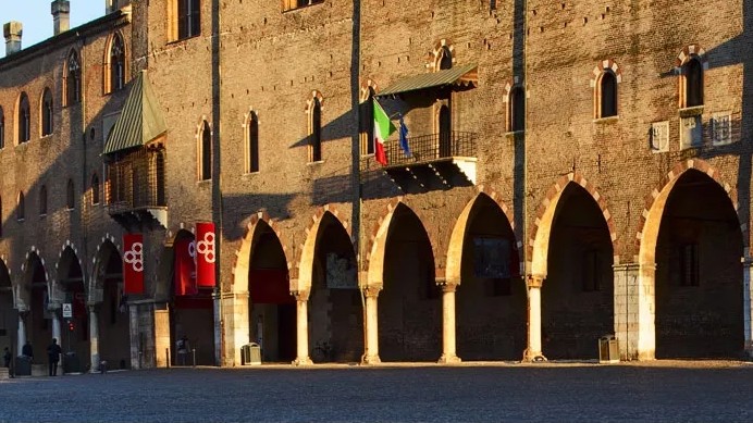 Der Palazzo Ducale in Mantua, Monteverdis Arbeitsplatz Der Palazzo Ducale in Mantua, Monteverdis Arbeitsplatz