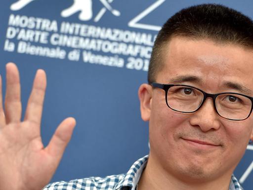 Der chinesische Regisseur Zhao Liang beim Filmfestival in Venedig
