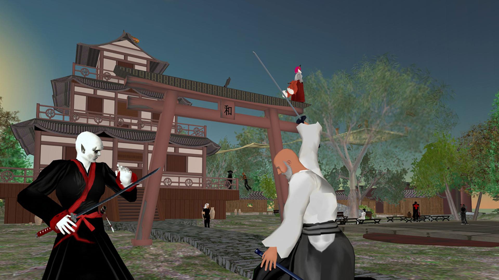 Das Symbolfoto zeigt eine Szene der Internet-Welt "Second Life" mit zwei kämpfenden Avataren (undatiertes Handout). Im Hinduismus ist ein Avatar ein Stellvertreter Gottes auf Erden, bei Second Life bezeichnet Avatar den virtuellen Stellvertreter einer reellen Person. Second Life ist eine von Linden Labs in San Francisco entwickelte und 2003 publizierte Web-3D Simulation, in der die User wie in einem "Chatroom" miteinander kommunizieren können. Das neue an Second Life ist die Möglichkeit, als User durch die Entwicklung eingener Programme die virtuelle Welt zu erweitern, Angebote zu schaffen und diese gegen Entgeld anbieten zu können. Mittlerweile überschreitet die Zahl der Second Life-Bewohner die 2-Millionen-Grenze. Foto: Das Symbolfoto zeigt eine Szene der Internet-Welt "Second Life" mit zwei kämpfenden Avataren (undatiertes Handout). Im Hinduismus ist ein Avatar ein Stellvertreter Gottes auf Erden, bei Second Life bezeichnet Avatar den virtuellen Stellvertreter einer reellen Person. Second Life ist eine von Linden Labs in San Francisco entwickelte und 2003 publizierte Web-3D Simulation, in der die User wie in einem "Chatroom" miteinander kommunizieren können. Das neue an Second Life ist die Möglichkeit, als User durch die Entwicklung eingener Programme die virtuelle Welt zu erweitern, Angebote zu schaffen und diese gegen Entgeld anbieten zu können. Mittlerweile überschreitet die Zahl der Second Life-Bewohner die 2-Millionen-Grenze. Foto: