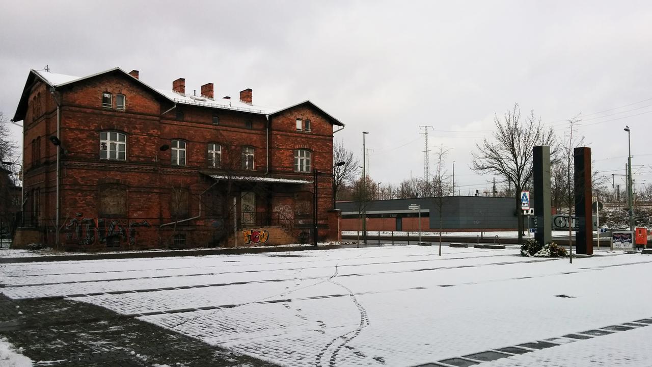 Ein Gebäude der ehemaligen Rummelsburger Haftanstalt