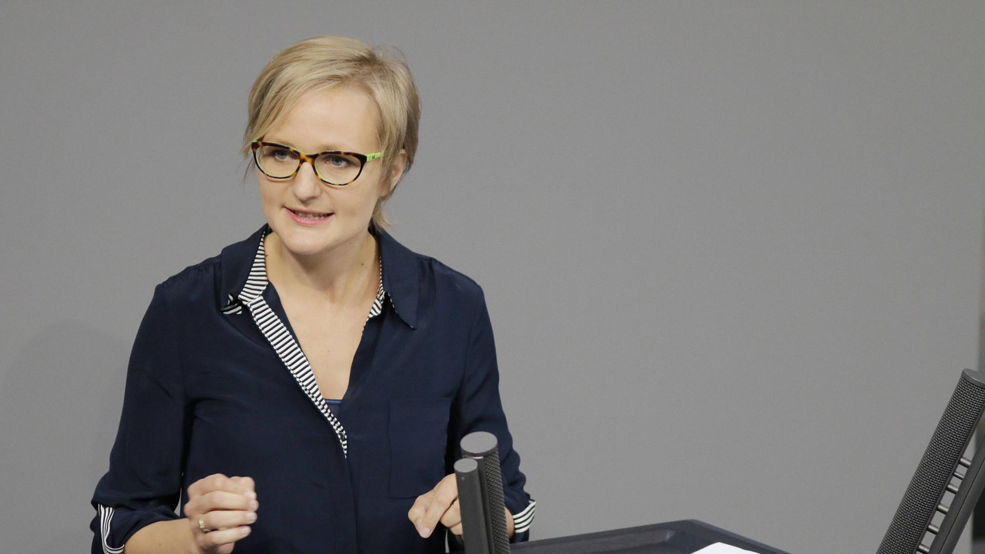 Franziska Brantner (Bündnis 90/Die Grünen) im Bundestag Franziska Brantner (Bündnis 90/Die Grünen) im Bundestag
