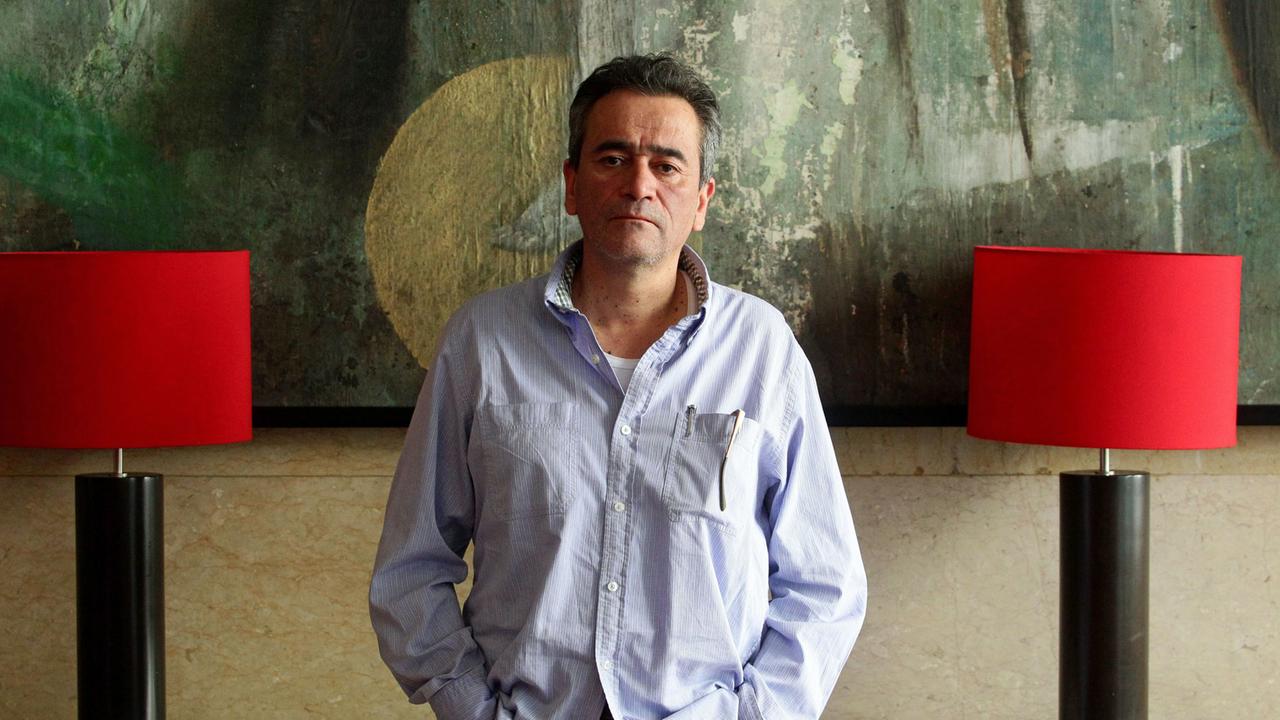 Der kolumbianische Schriftsteller Evelio Rosero im Dezember 2013 in Guadalajadra, Mexiko.