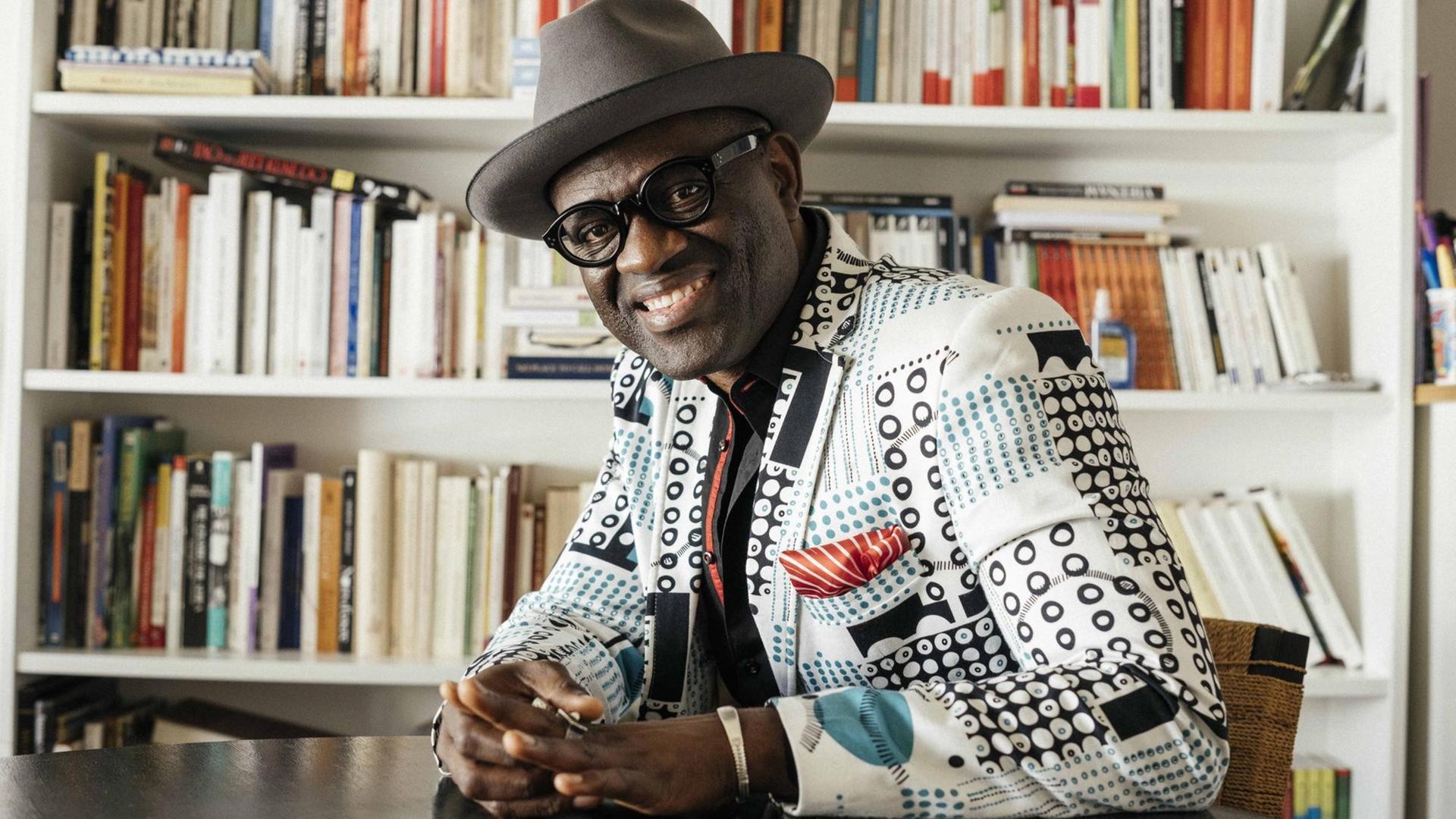 Der Schriftsteller Alain Mabanckou Der Schriftsteller Alain Mabanckou