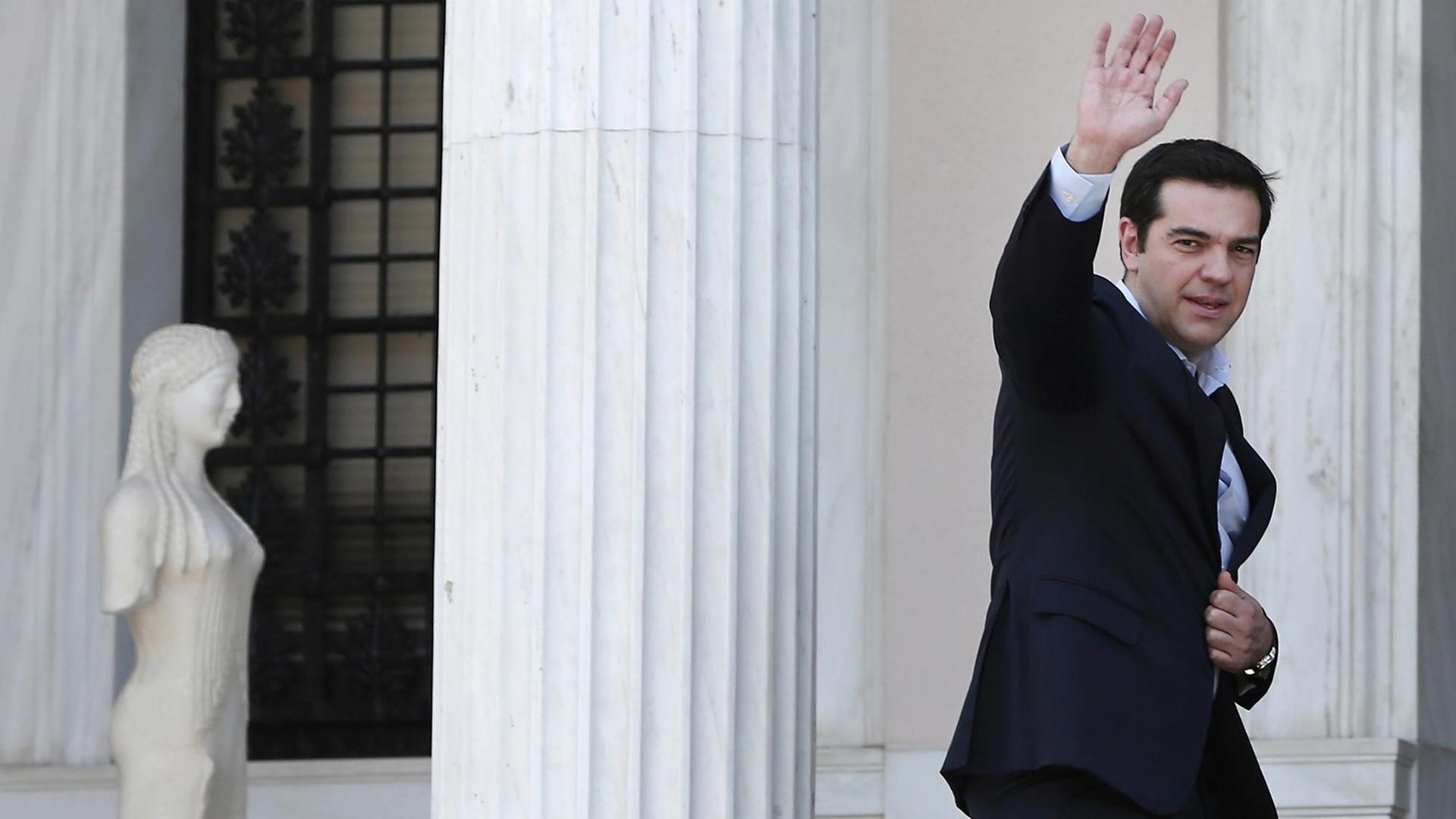 Der griechische Ministerpräsident Alexis Tsipras. Der griechische Ministerpräsident Alexis Tsipras.