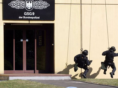 GSG 9 der Bundespolizei bei einer Übung GSG 9 der Bundespolizei bei einer Übung
