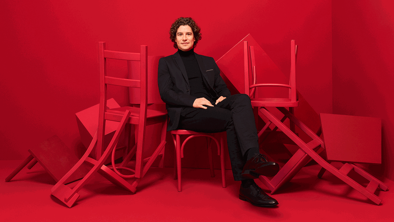 Der Chefdirigent des DSO Berlin, Robin Ticciati Der Chefdirigent des DSO Berlin, Robin Ticciati
