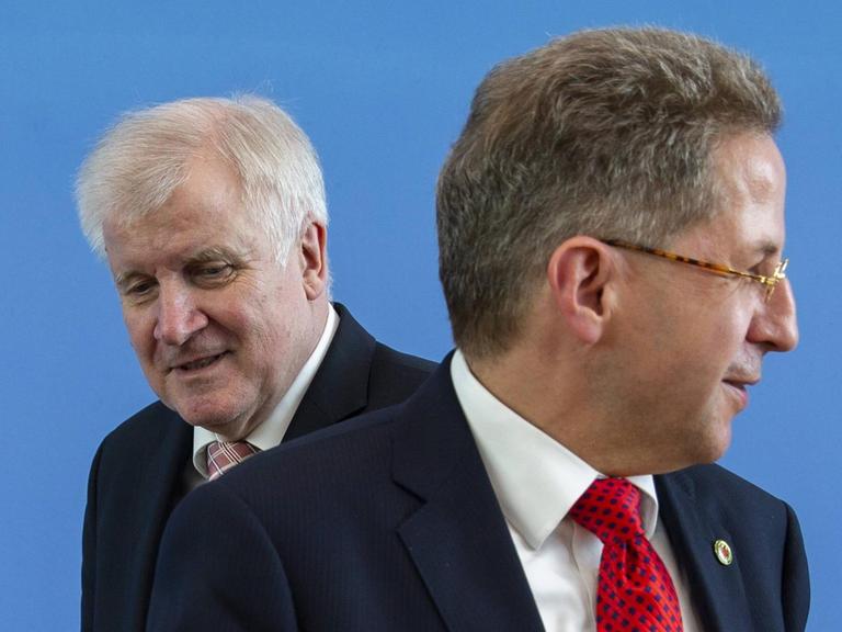 Bundesinnenminister Horst Seehofer und sein künftiger Staatssekretär Hans-Georg Maaßen