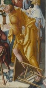 Ausschnitt des Judas aus Jerg Ratgebs Herrenberger Altar Ausschnitt des Judas aus Jerg Ratgebs Herrenberger Altar