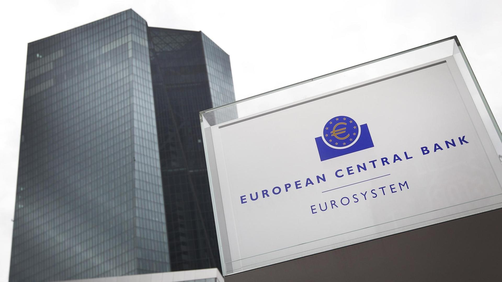 Die Europäische Zentralbank in Frankfurt am Main. Die Europäische Zentralbank in Frankfurt am Main.